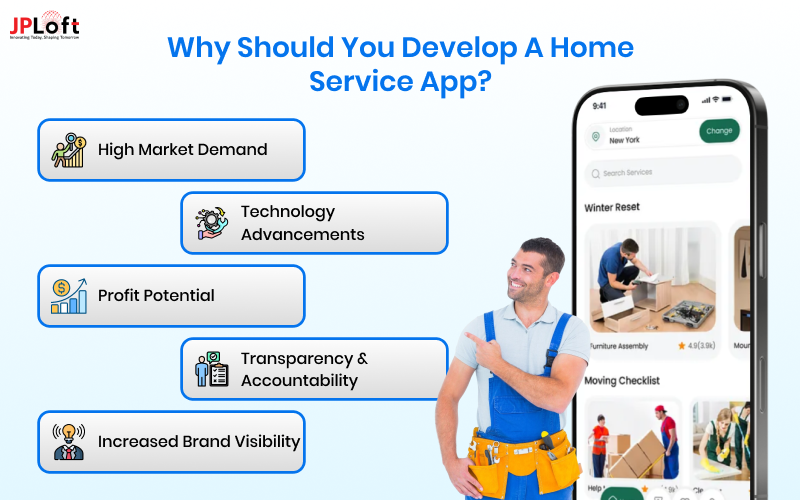 Why Should You Develop A Home Service App